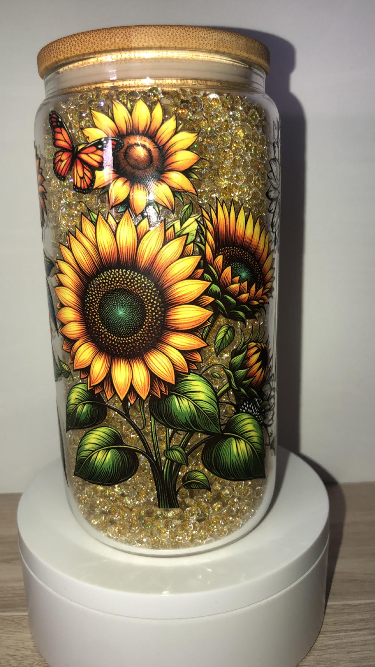 "Mama" Sunflower Tumbler