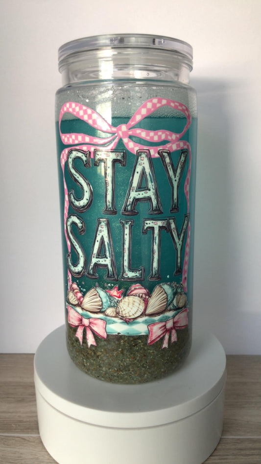 Stay Salty Beach Vibes Tumbler